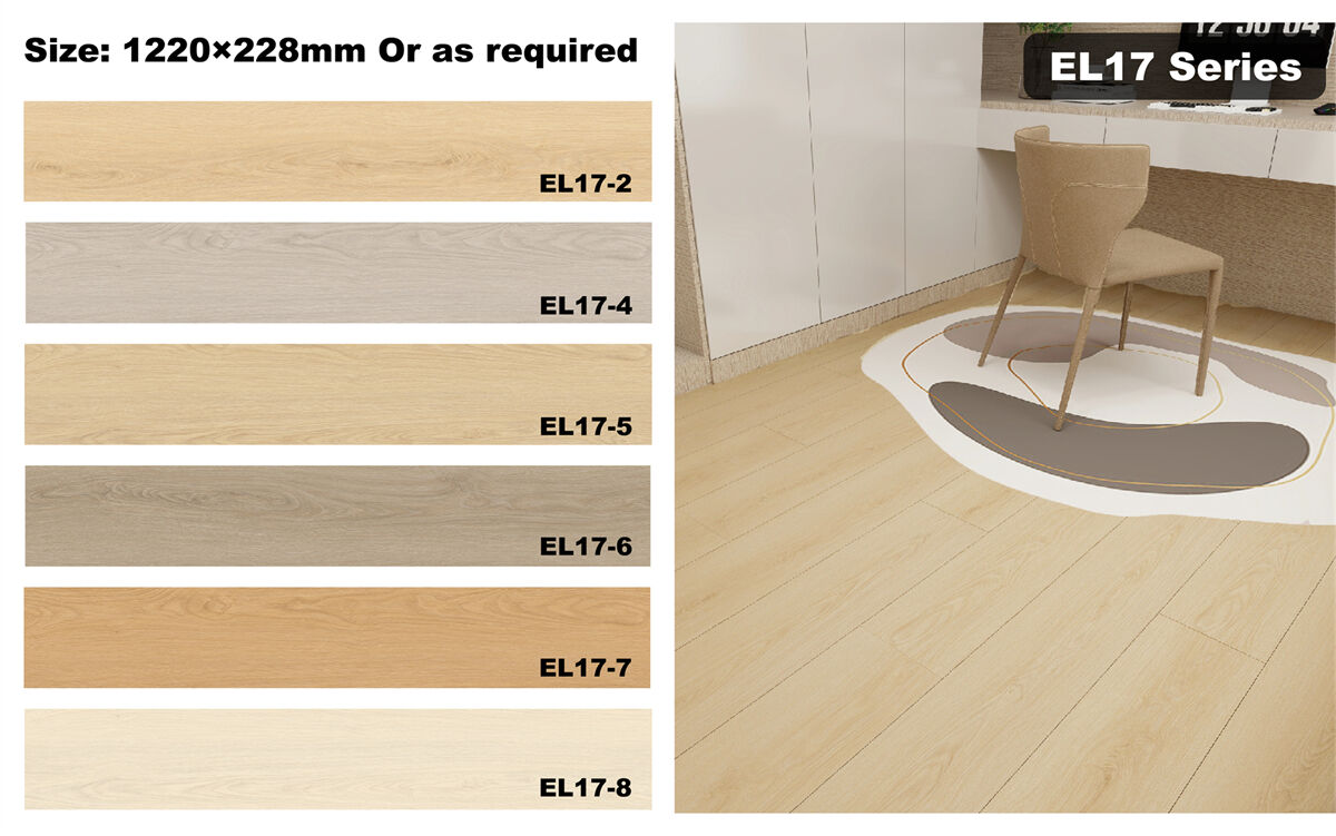 Waterproof laminate flooring manufacture